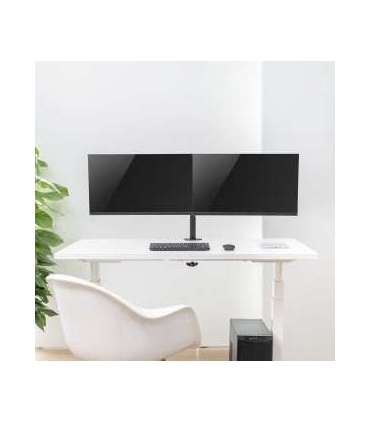 Maclean MC-884 monitor mount / stand 81.3 cm (32") Black Desk