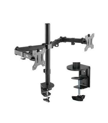 Maclean MC-884 monitor mount / stand 81.3 cm (32") Black Desk
