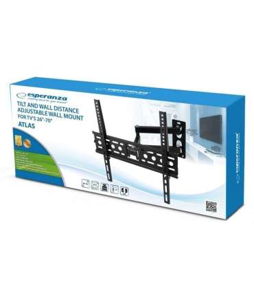 Esperanza ERW016 TV mount/stand 177.8 cm (70") Black