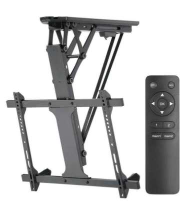 Maclean MC-880 Electric Ceiling TV Mount, 32"-70" 35kg max + Remote Control max VESA 600x411