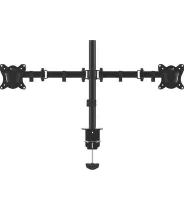 Montis Uchwyt monitorowy podwójny Everest 13-27" MT015 68.6 cm (27") Black Desk