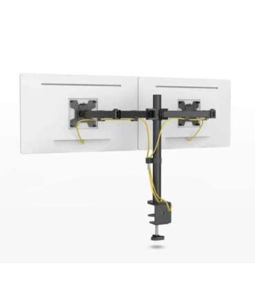 Montis Uchwyt monitorowy podwójny Everest 13-27" MT015 68.6 cm (27") Black Desk