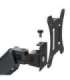 Maclean 3 monitor mount, gas spring, 17"-27", 2-8kg, black, MC-137