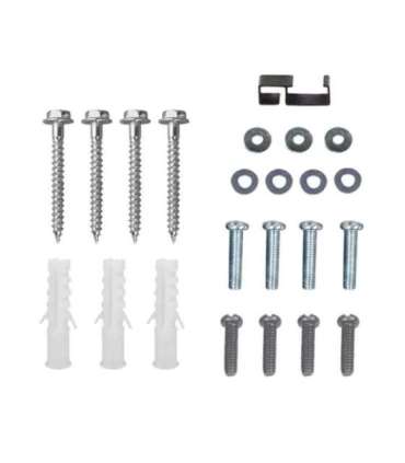 Maclean MC-416 TV Monitor Wall Mount 13"-32" 30kg Tilt Rotate max. VESA 100x100 Black Powder Coating LED OLED LCD