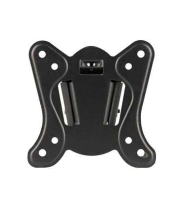 Maclean MC-416 TV Monitor Wall Mount 13"-32" 30kg Tilt Rotate max. VESA 100x100 Black Powder Coating LED OLED LCD