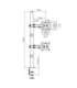 Maclean MC-967 Double Vertical Monitor Desk Mount Screen Holder max VESA 100x100, 13-27", 2x 9kg Powder Coated Tilting