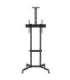 Maclean TV stand / cart, camera shelf, on wheels, 37-70", max load 45kg/5kg shelf, max. VESA 600x400, MC-113 B