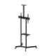 Maclean TV stand / cart, camera shelf, on wheels, 37-70", max load 45kg/5kg shelf, max. VESA 600x400, MC-113 B