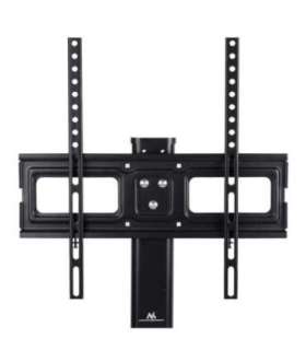 Maclean MC-450 Universal TV Stand for TV Cabinet max. 40kg, max. VESA 400x400 32-65" Tempered Glass Base 3-Level Height