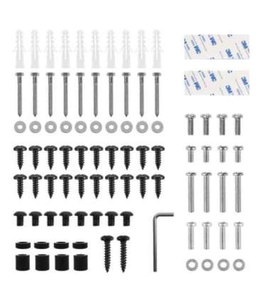Maclean electric ceiling/floor mount, extendable, 43''-88'', VESA 600x400, max 60kg, 100-240V AC,50/60Hz