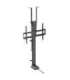 Maclean electric ceiling/floor mount, extendable, 43''-88'', VESA 600x400, max 60kg, 100-240V AC,50/60Hz