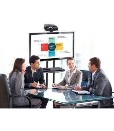 Maclean MC-661 Trolley TV Stand with Mounting Bracket and 2 Shelfs