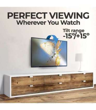 Techly Wall Support for LCD LED 13-30" Full Motion White" ICA-LCD 201WH