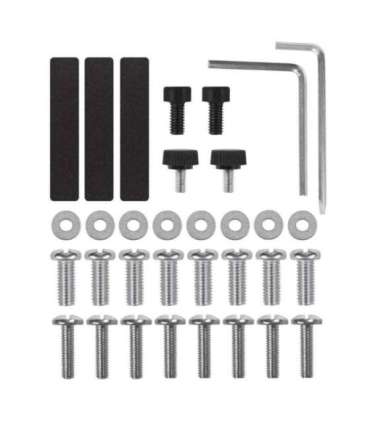 Maclean 2 monitor mount, gas spring, 17"-32", 2-10kg, black, MC-134