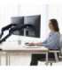 Maclean 2 monitor mount, gas spring, 17"-32", 2-10kg, black, MC-134