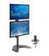 Techly ICA-LCD 2520V monitor mount / stand 68.6 cm (27") Desk Black