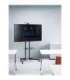 Manhattan TV & Monitor Mount, Trolley Stand, 1 screen, Screen Sizes: 37-65", Black, VESA 200x200 to 600x400mm, Max 40kg,