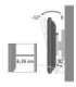 Techly 19-37" Wall Bracket for LED LCD TV Tilt 1 Swivel Black" ICA-LCD 2900B