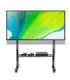 Techly Floor Stand with Shelf for 45-90" LCD/LED/Plasma TV