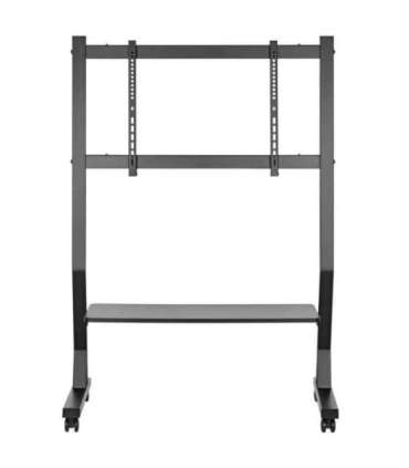 Techly Floor Stand with Shelf for 45-90" LCD/LED/Plasma TV