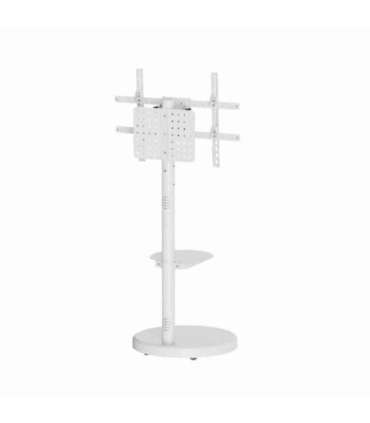 Gembird TVS-86TR-01-W TV floor stand, 37" - 86", white