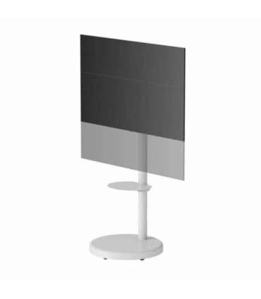 Gembird TVS-86TR-01-W TV floor stand, 37" - 86", white