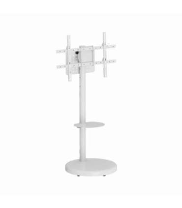 Gembird TVS-86TR-01-W TV floor stand, 37" - 86", white