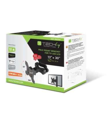 Techly ICALCD100BK Black Desk