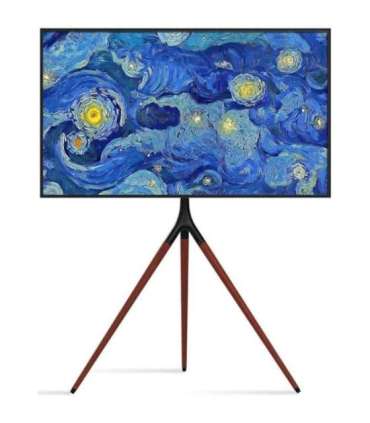 Techly ICA-TR18SAM TV mount 165.1 cm (65") Walnut