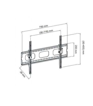 MULTIOFFICE LCD BRACKET 30-50" AR-18