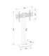 Techly ICA-TR27 TV mount 139.7 cm (55") Black