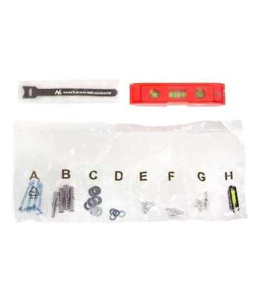 Maclean TV MC-413 Wall Mount Bracket 32"-80" VESA 600x400 45kg Tilting Universal Adjustable Spirit Level Mounting