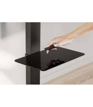 Gembird TVS-86ST-01 TV floor stand, 43" - 86", black