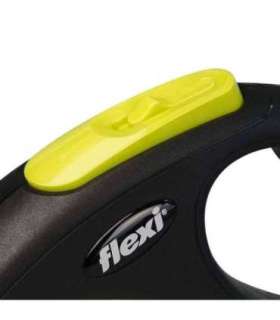 Flexi New Neon Dog Retractable lead 5 m