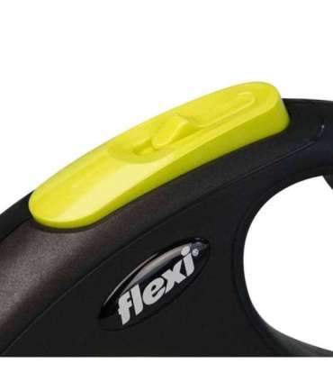 Flexi New Neon Dog Retractable lead 5 m