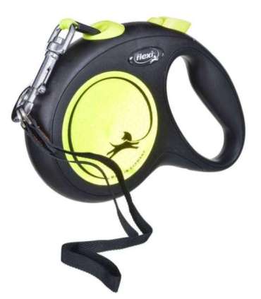 Flexi New Neon L 5 m Dog Retractable lead