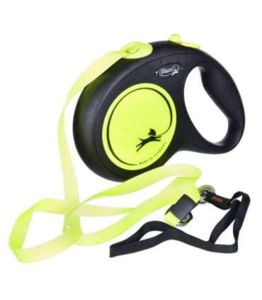 Flexi New Neon L 5 m Dog Retractable lead