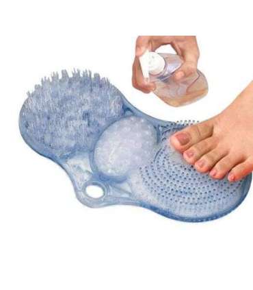 Bathroom foot cleaning mat