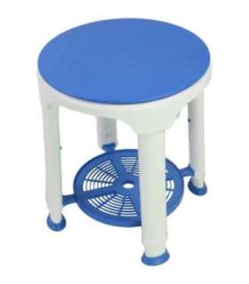 Swivel stool for the bathroom