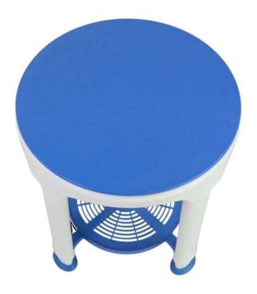 Swivel stool for the bathroom