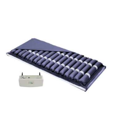 Anti-decubitus mattress pneumatic compartment 17 compartments with CPR safety valve