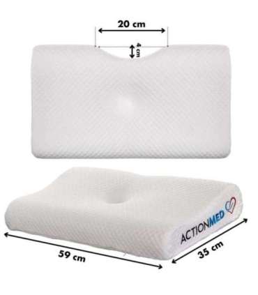 Orthopedic pillow ActionMed ANATOMICAL MED PILLOW