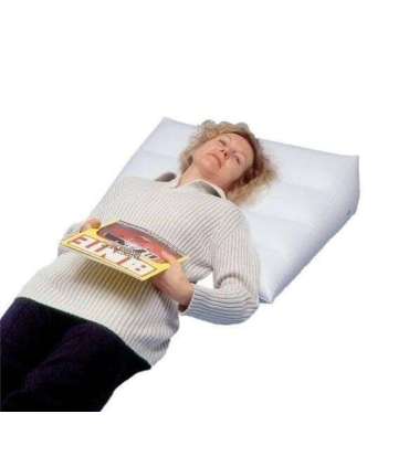 Inflatable orthopaedic leg and back cushion