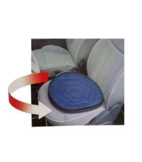 Flexible swivel cushion for the car