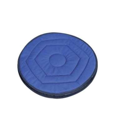 Flexible swivel cushion for the car