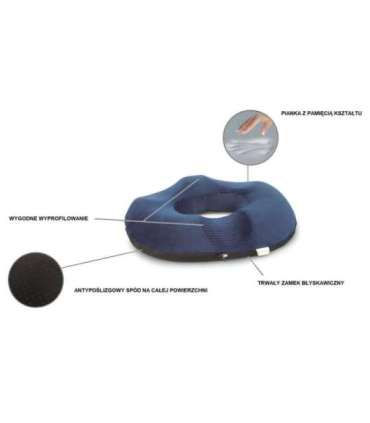 Rehabilitation pillow with a hole QMED