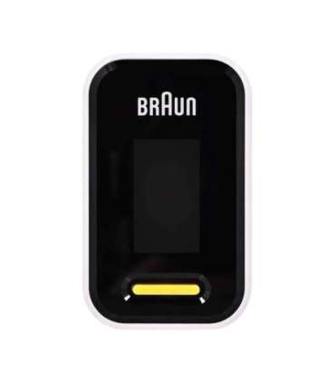 Braun YK-81CEU pulse oximeter Black, Stainless steel