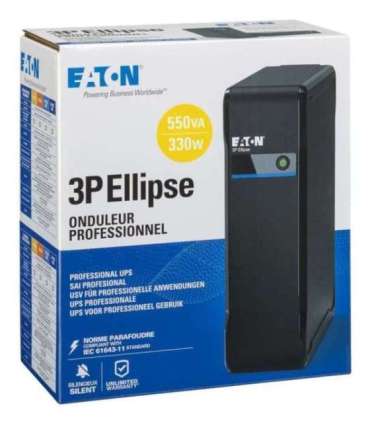 Eaton 3P Ellipse 550 uninterruptible power supply (UPS) Standby (Offline) 0.55 kVA 330 W 4 AC outlet(s)