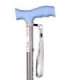 Folding walking stick ACTIONMED silver