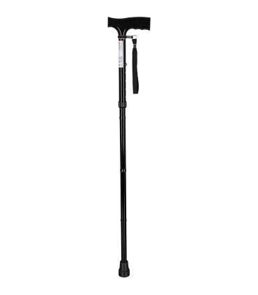 Folding walking stick ACTIONMED black